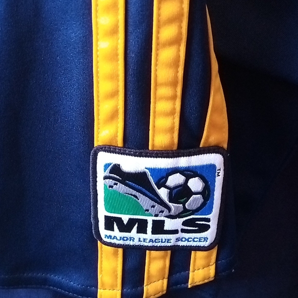 Adidas MLS Official LA Galaxy No. 23 Jersey Size L EUC - Picture 9 of 11